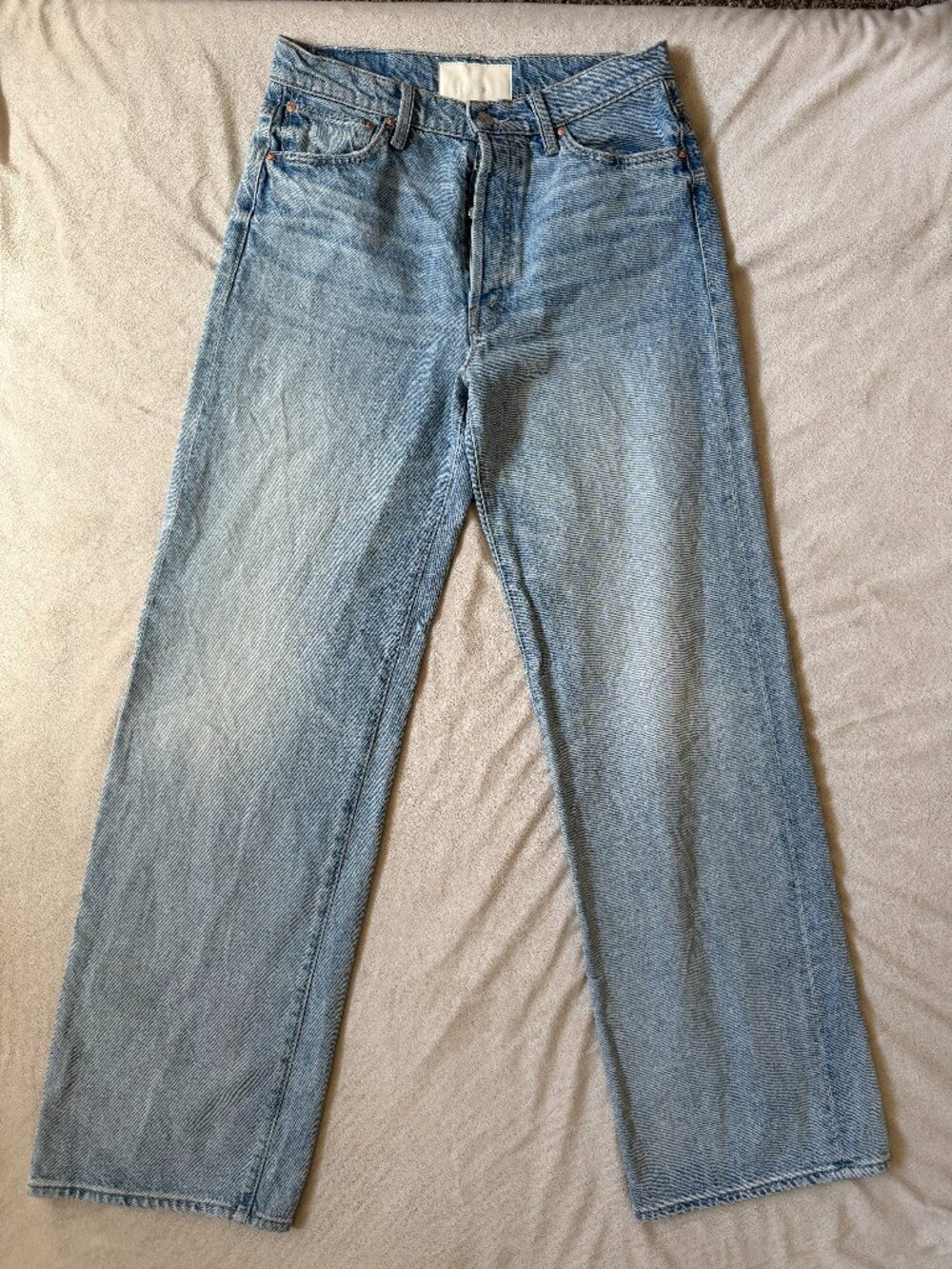 Mother Superior The Dodger Button Hover Jeans Size 27 100% Cotton